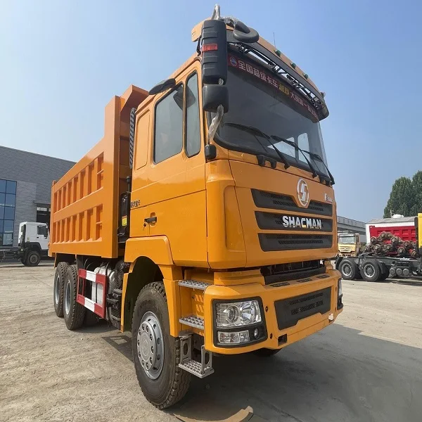 Shacman F 3000 8x4 520hp Mini Used 20 Ton Dump Truck With Double Cabin
