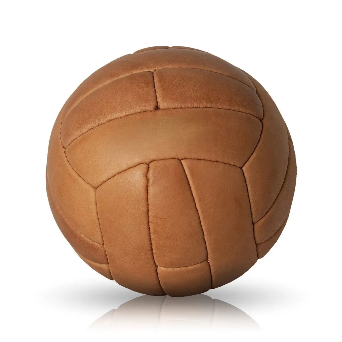 25-Penal Old Style Football Antique Vintage Genuine Leather Handmade Pakistani Soccer Ball For Training Match Play Promotion