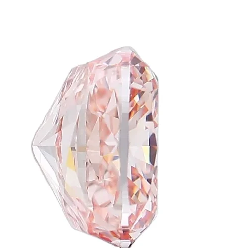 SQUARE CUSHION MODIFIED BRILLIANT Diamond 5.08ct FANCY PINK Color VS1 Lab Grown IGI Certified Stone 572331077
