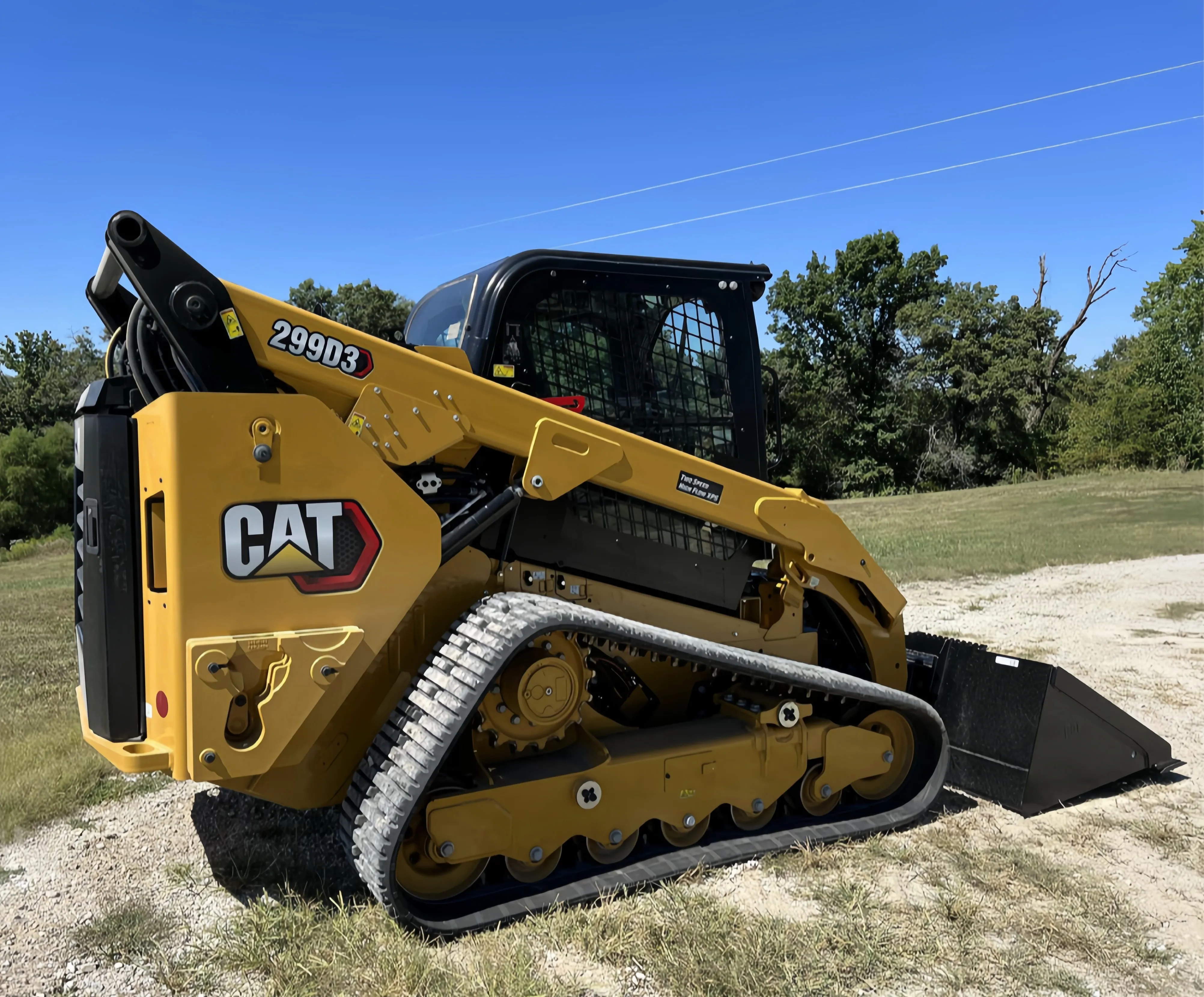 Excellent Condition EPA Certified CATERPILLAR 299D3 Track Skid Steer Cab Two-Speed And High Flow Ready To Ship