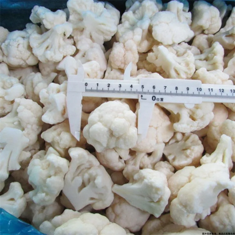 Китайские замороженные Овощи IQF, Капучинатор, крупная упаковка, замороженная обработанная Капучинатор, продукты размером 3-5 см 4-6 см