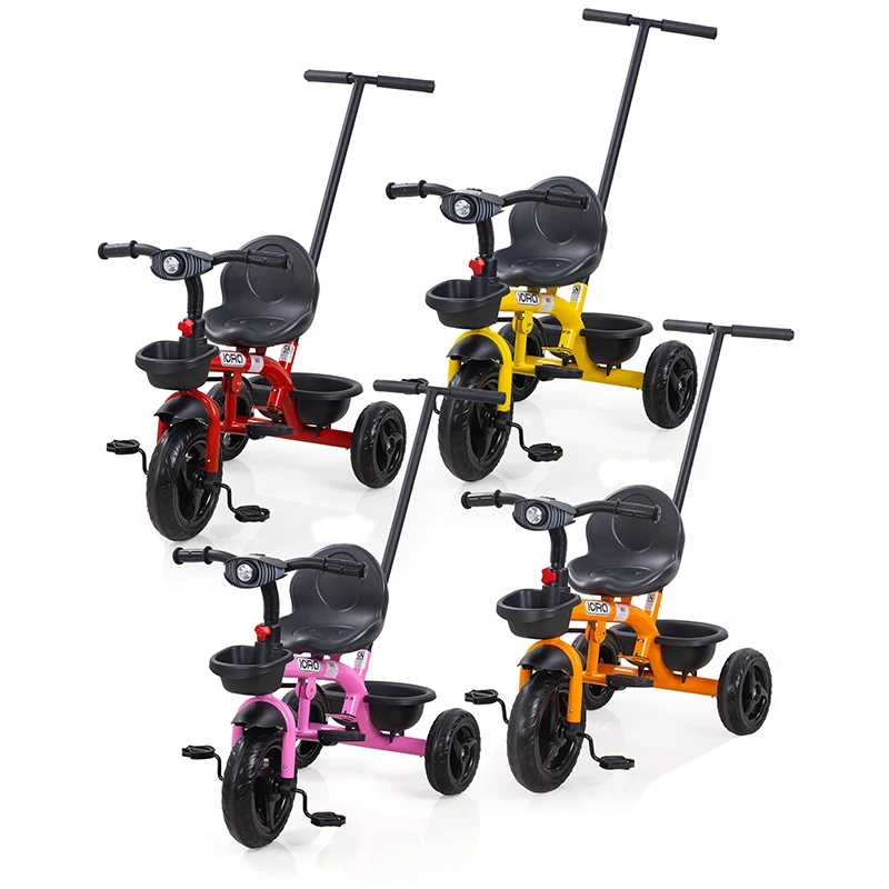 High Grade MY DEAR Kids Tricycle Adjustable Seat Music & LED Light for 2-Year-Old Children