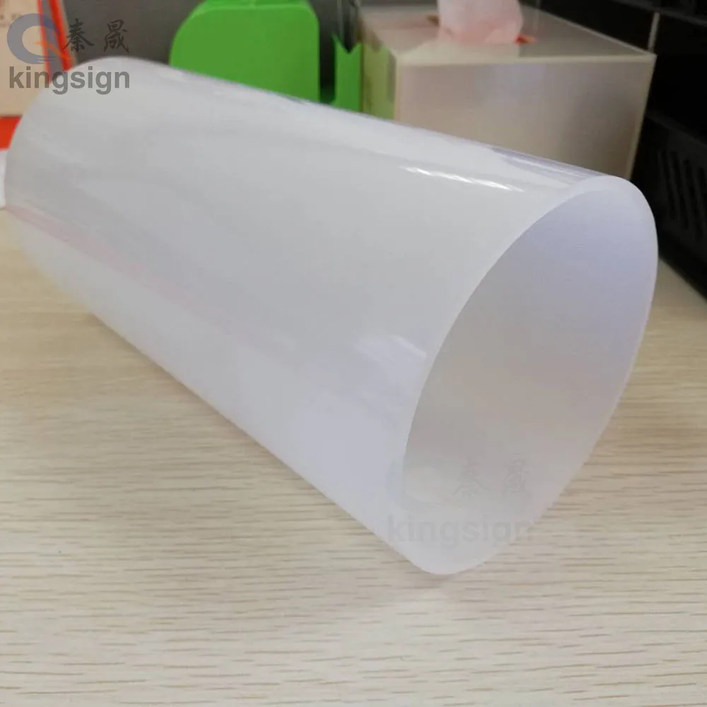 Kingsign excellent price diffuse acrylic tubes frosted acrylic tubes