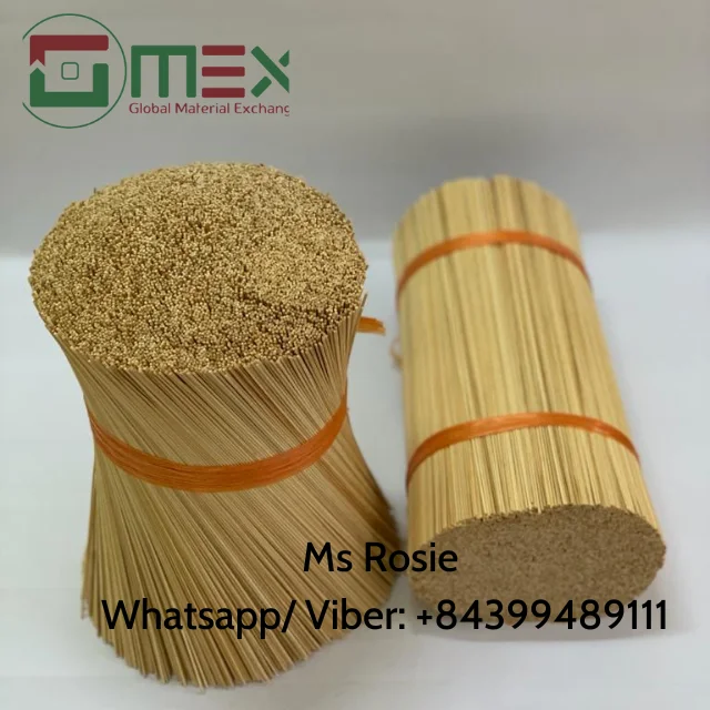 bamboo round stick making machine, best price bamboo sticks , GMEX Vietnam sticks premium quality bamboo incense sticks