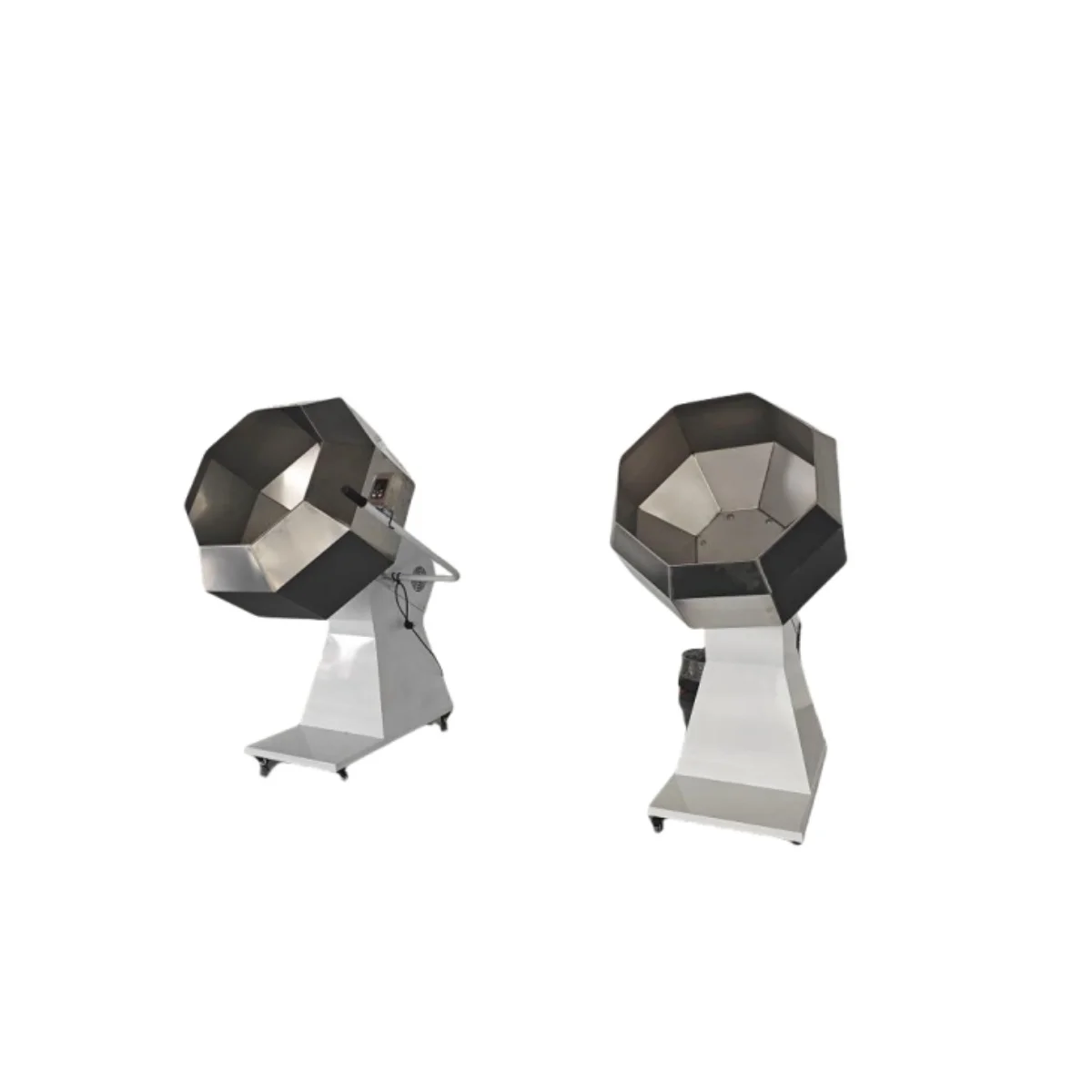 Fully Automatic Drum Potato Chips Snack Seasoning Machine/Octagonal  Fried Food Peanut Flavoring Coating Machine HJ-CM028