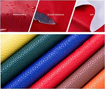 Faux leather Suede Microfiber  Material Fabric PU Leather Synthetic Leather For Car Seat Covers Handbag Sheets Sofa