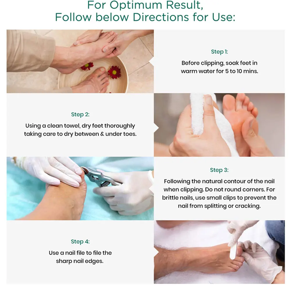 Podiatry Instrument Set 4 Piece Chiropodist Tools Kit with Nail Nipper Blacks File Diamond Deb Dresser and Scalpel Blade Handle