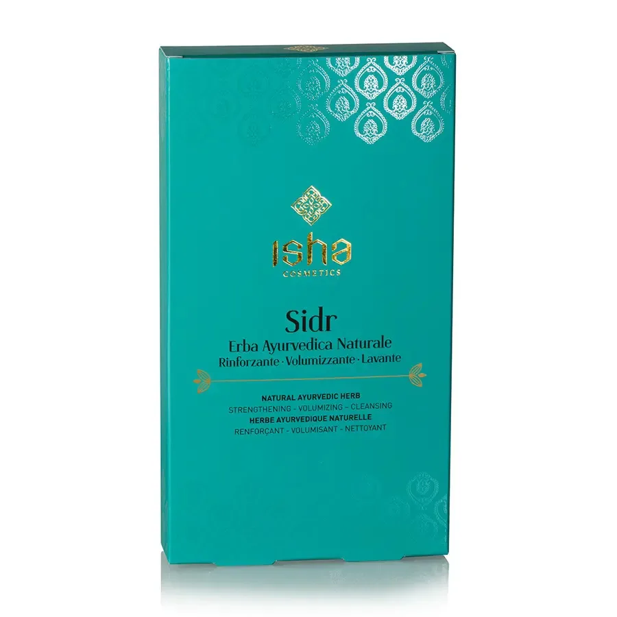High quality made in Italy natural and sanitized pure micronized Sidr powder volumizing hair strengthner 100g