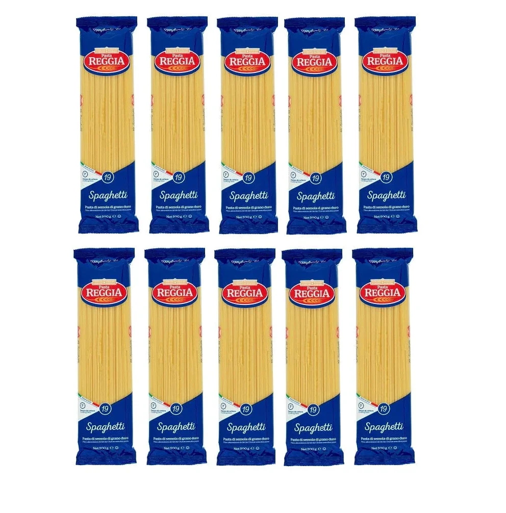 Top Quality 100% Authentic Italian Dry pasta 500g Spaghetti in bag Durum Wheat Pasta for Cooking
