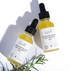 Private Label 100% Natural Rosemary Castor Oil Nourishing Scalp Elixirs Hair Care Loss Treatment Hair Growth Oil Serum