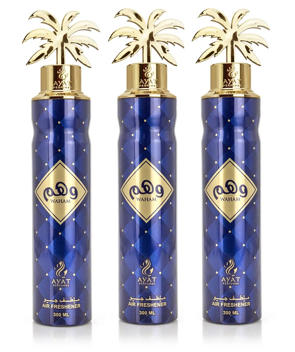 Air freshener WAHAM 300ml by Ayat Perfumes Air Room Spray Perfume Interior Fragrance, Home, Car, Textile Spray