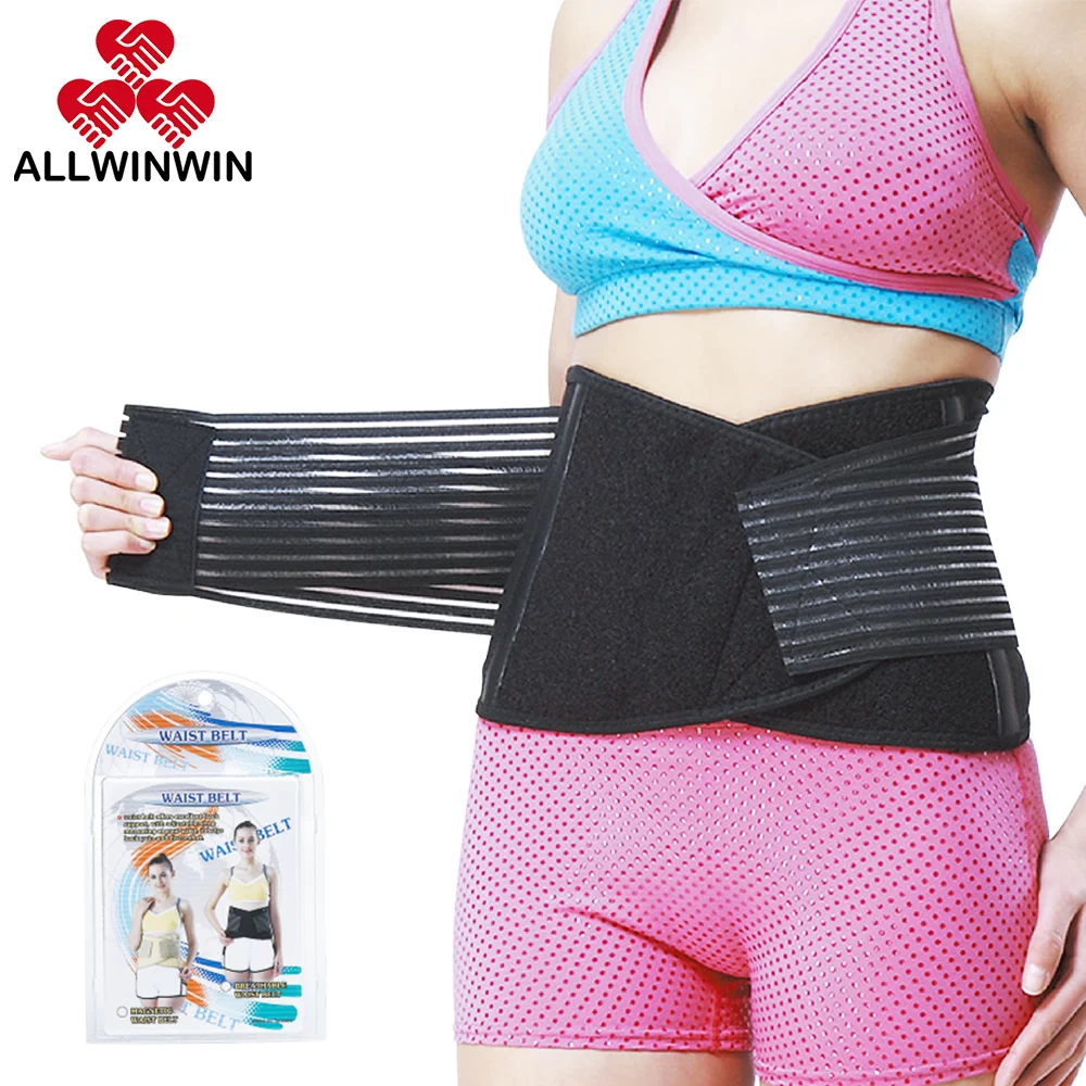ALLWINWIN BSP08 Body Support   Breathable Back Brace Belt Lumbar