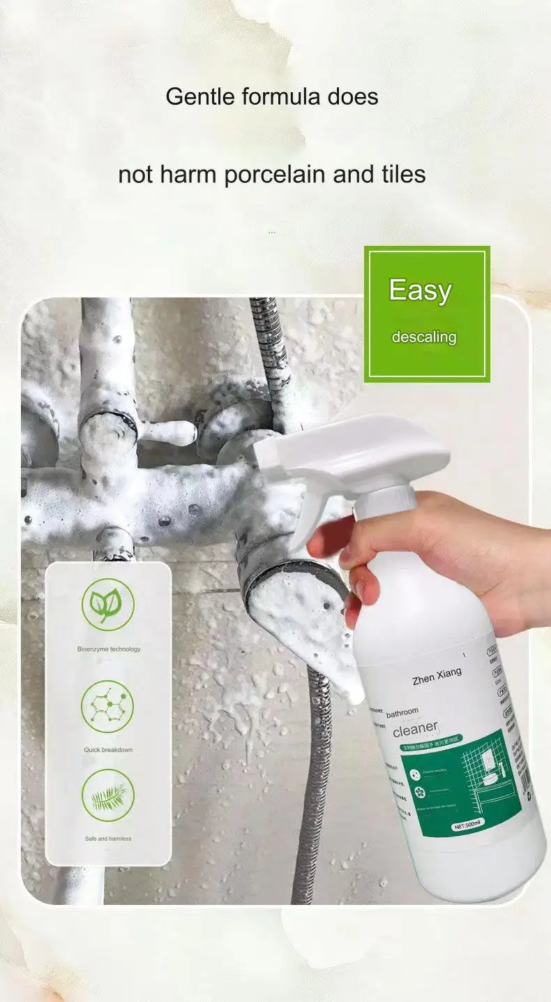 500ml Bathroom cleaner bathroom cleaning products foam cleaner spray multi-purpose