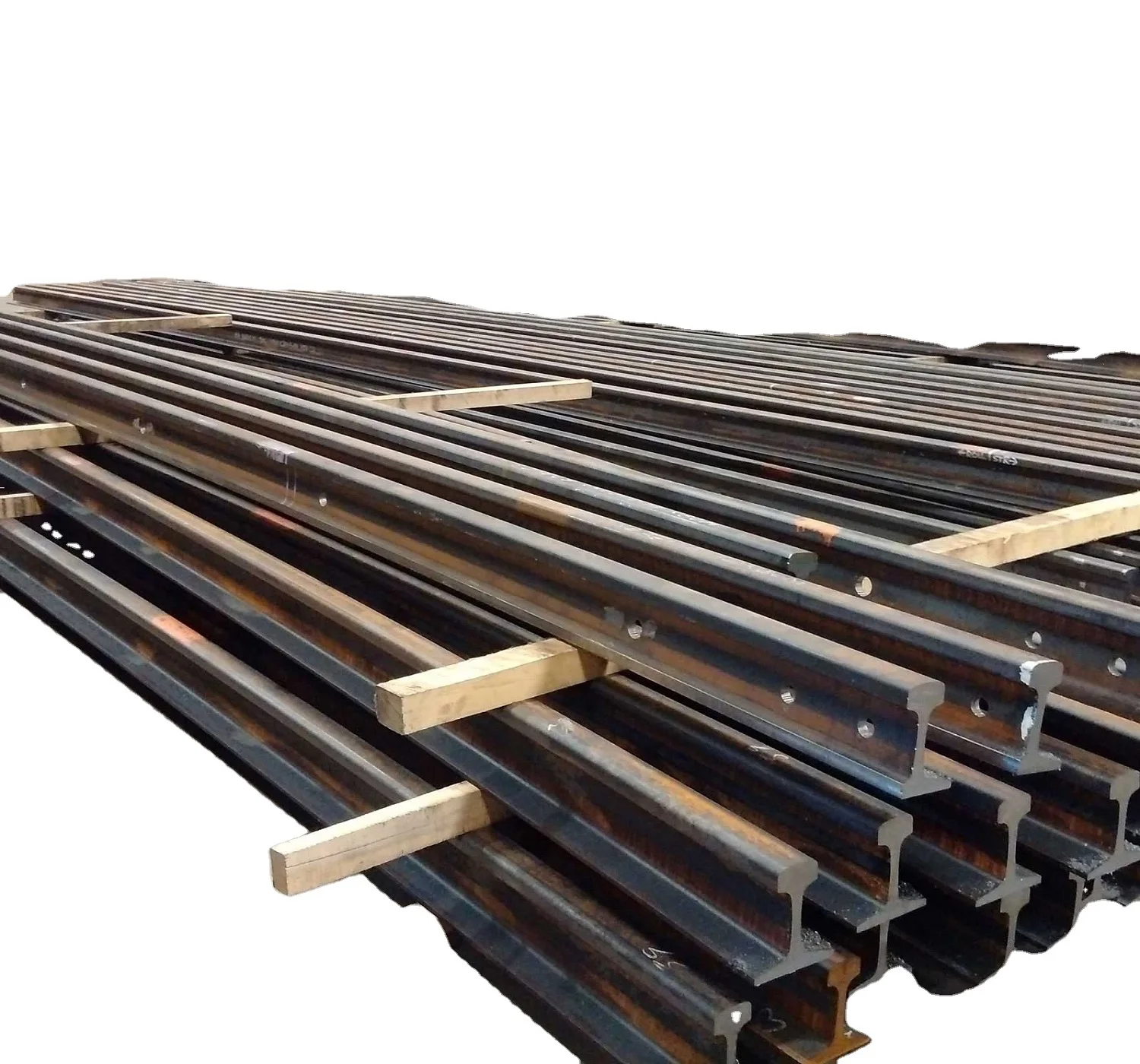 Кран-рельс Q235b, Железный Профиль, поезд, использованный, железнодорожный путь, железные рельсы, железные рельсы, железнодорожный металлолом для строительства