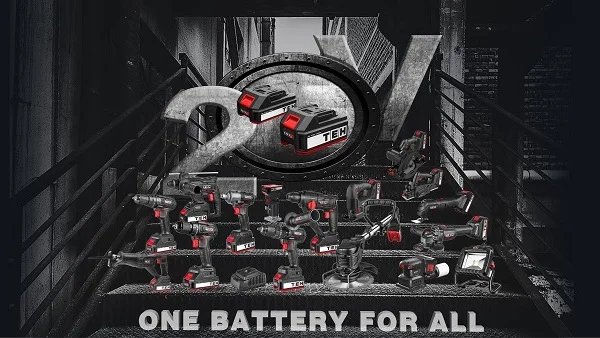 TEH Professional Electric Drills Combo Kit 20V Power Tools Cordless Combo Set