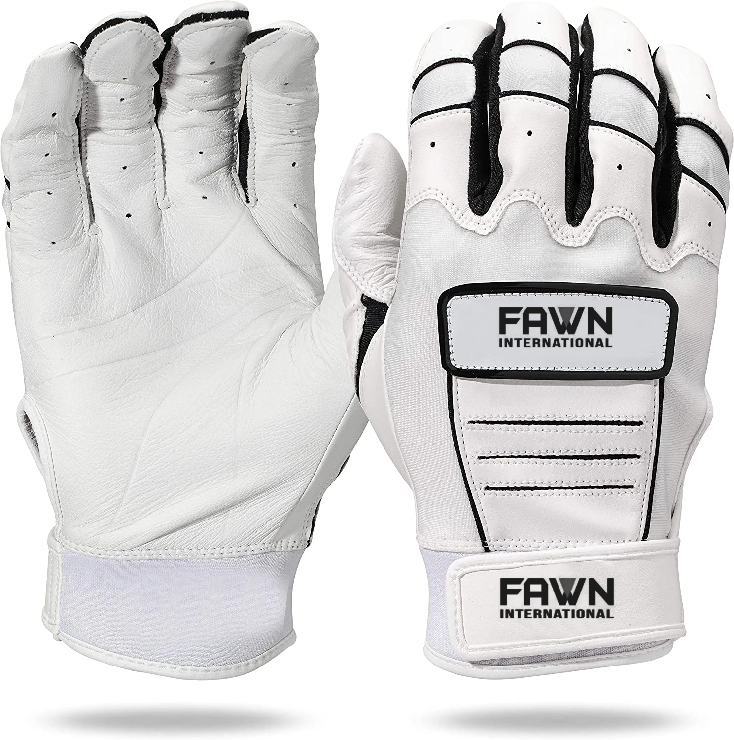 Fawn International Fully Customized Baseball Batting Gloves for Adult Boys Girls Youth Pro Softball