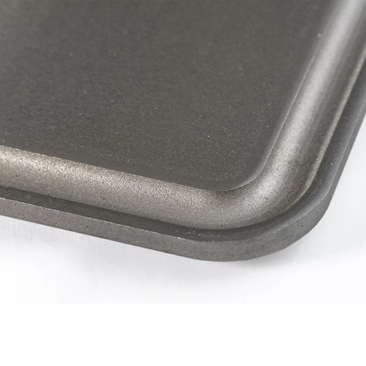 Pizza Steel Baking Plate Slotted Rectangle Carbon Steel Baking Pizza