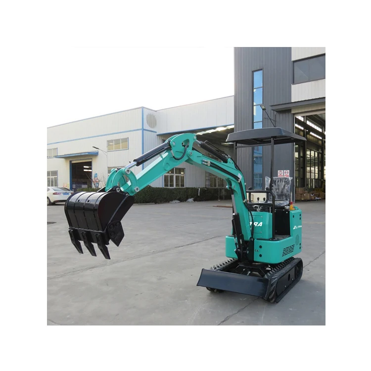 Highly Advanced Easy Operational 450 mm Digging Bucket Width Construction Machinery Mini Excavator for Digging, Grabbing