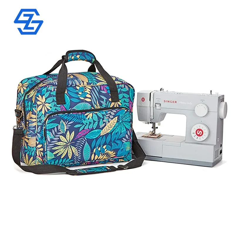 Custom Portable Sewing Machine Tote Bag Large Capacity Removable Sewing Machine Carrying Case
