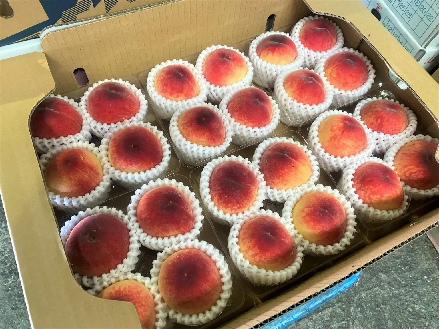 Sweet Japanese Peach Fruit Pack