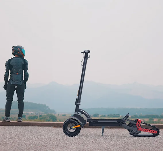 Electric Snow Scooter Electric Snow Mobile 1000W 2000W Lithium Battery Ski Board Skate Snowmobile