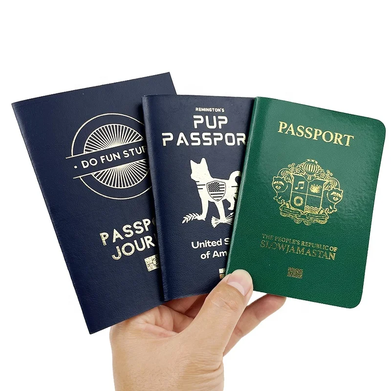 custom passport booklet brochure printing promotion cheap offset print factory