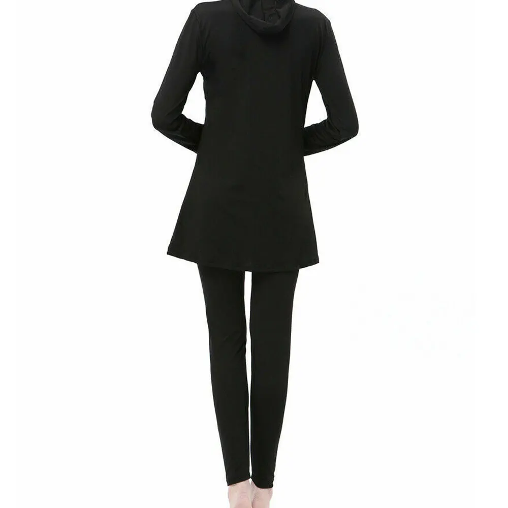 Cover Up Islamic Muslim Womens Borkini Swimwear Beachwear Supplier Manufacturer 2024 Plus Size Nylon Swimsuit