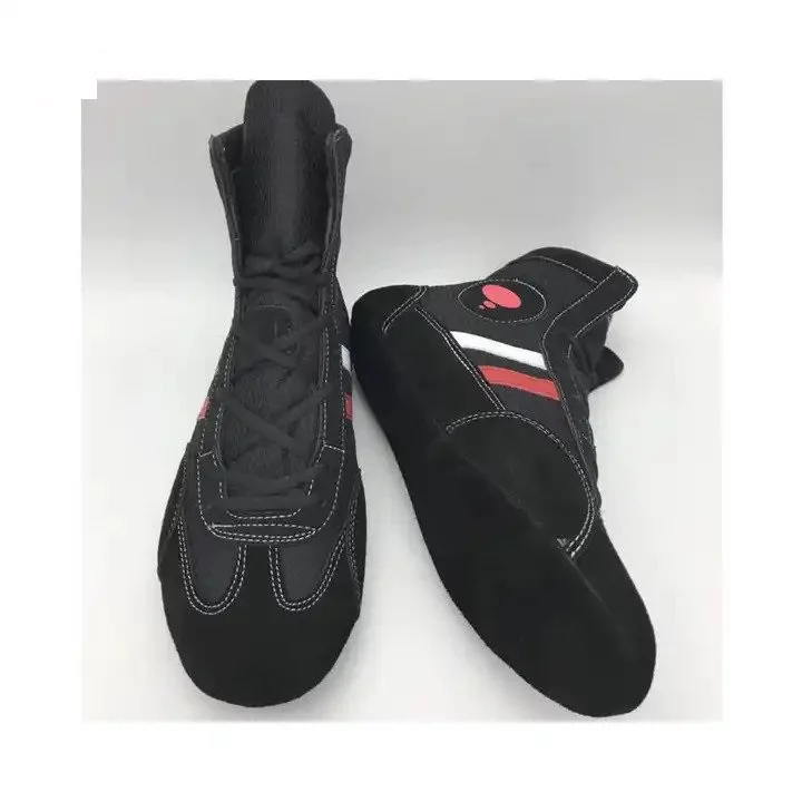 Adult Size Men Boxing Shoes Indoor Training Kickboxing Shoes Latest MMA Gym Training Custom Shoes on sale