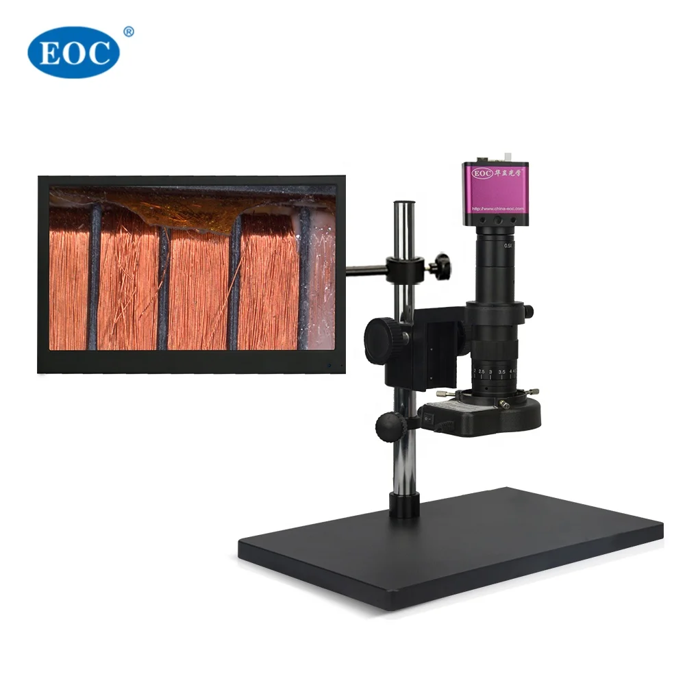 EOC HD electronic display monocular digital microscope for mobile phone repair HD 1080P