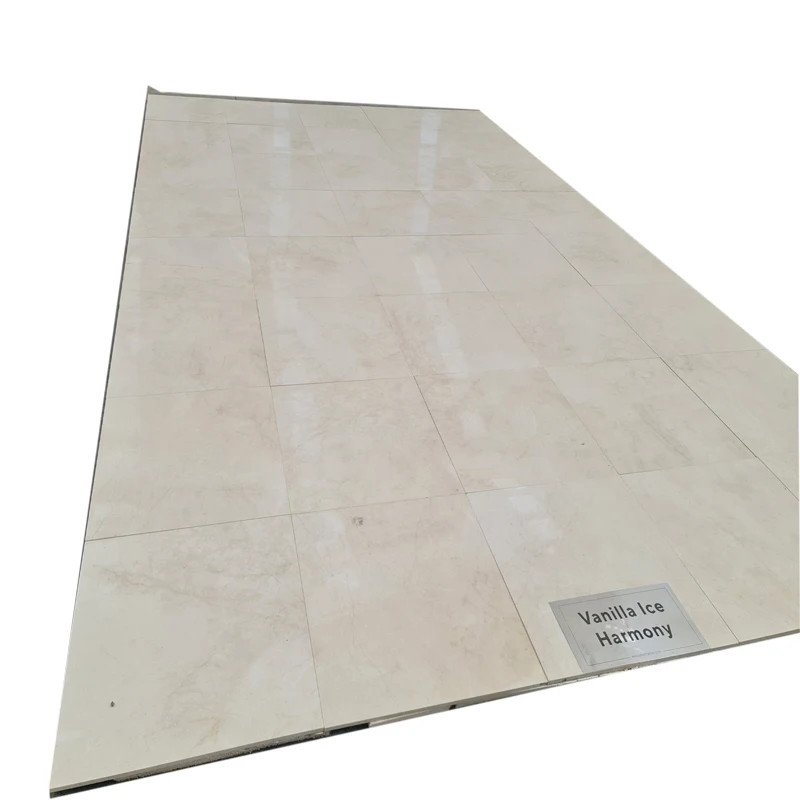 2023 Customizable Natural Stone Turkey Factory Vanilla Ice Harmony Marble Outdoor Application Hot Selling Polished Finishing