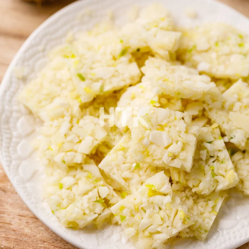 100% Organic OEM Factory FROZEN GARLIC PASTE MINCED Origin In Vietnam Natural White Color for Food & Beverage Sauce