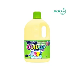 Laundry Cleaning No Foam Spot Stain Removal Chlorine Scent Transparent Detergent Kao Bleach Colour Liquid 2L for Clothes