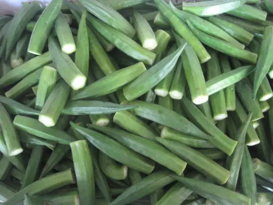 Fresh Quality whole and sliced Okra for sale