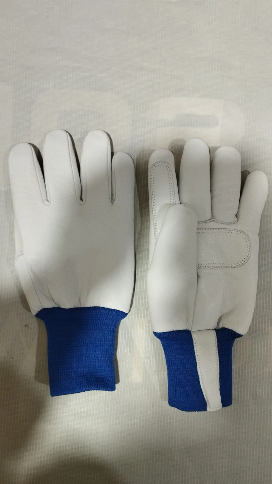 Cold Weather Freezer Gloves For Work Anti Freezing Lining Water Resistant Goat Leather Winter Work Gloves