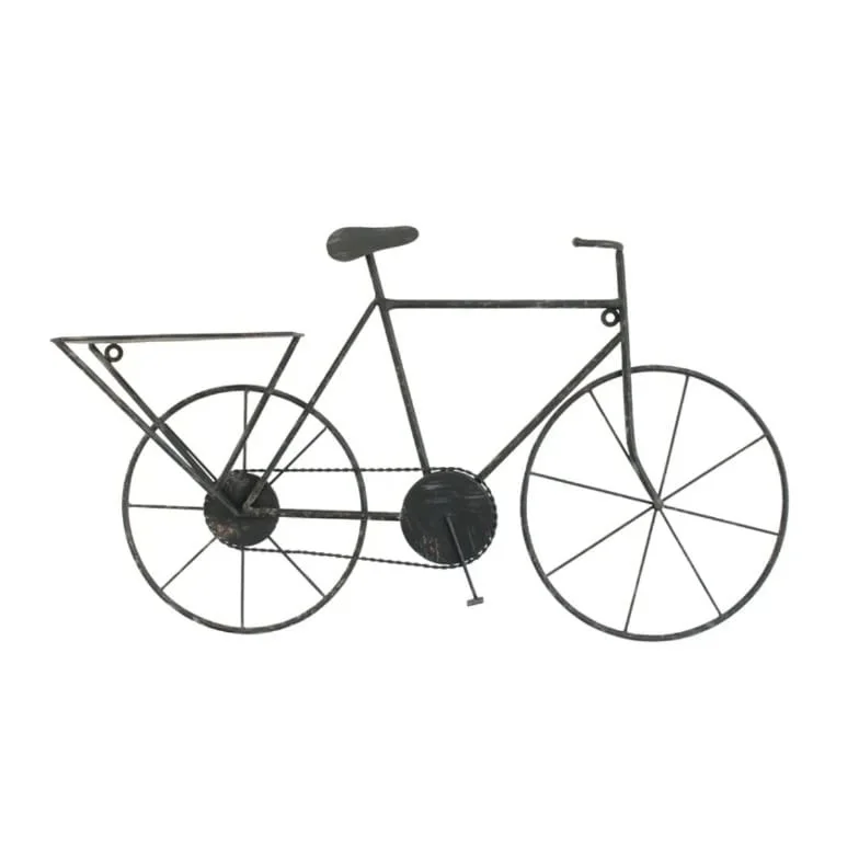 Superior Quality Decorative Rustic 3D Iron Metal Bicycle Wall Art for Hall and Living Room Wall Decorations at Best Prices