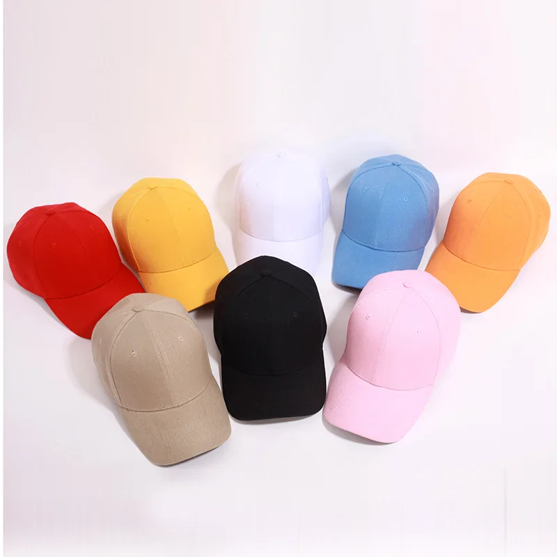 Customizable Embroidered Baseball Hats OEM Wholesale Classic Adjustable Unisex Baseball Caps Breathable Running Sports Caps