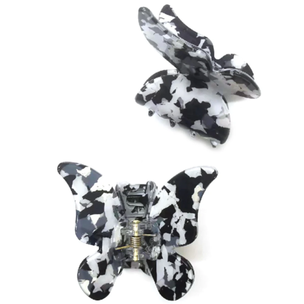 Korean Style Hair Accessories Butterfly Clip Girly Cute Bobby Hair Pins Acetate Cellulose Wedding OEM/ODM Customized Logo Series