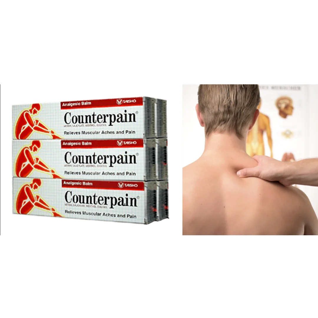 Counterpain Analgesic Balm Hot Heat Relief Muscular Aches 30g.