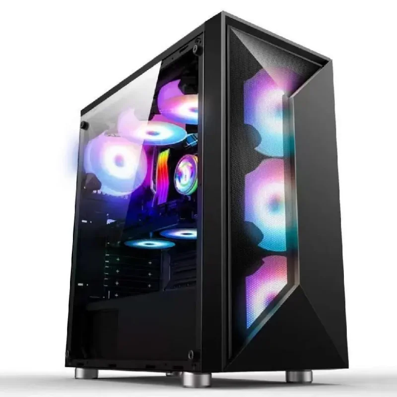 NEW PRODUCT Gaming Desktop, 7700, GeForce RTX 4060, 16GB RAM, 1TB SSD, RGB Fan Cooling, Keyboard & Mouse Included