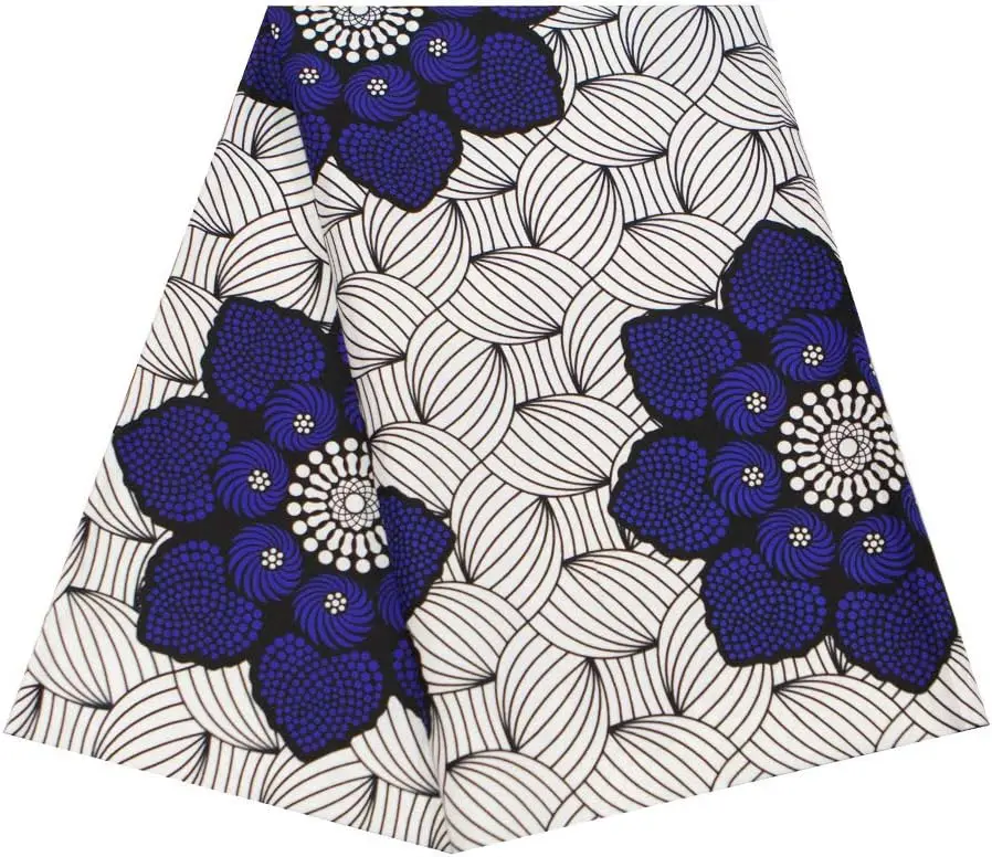 African Wax Printed Fabric High-Quality Holland Wax Loincloth Vibrant Patterns for Traditional Wear fabric crafts cotton INDIAN