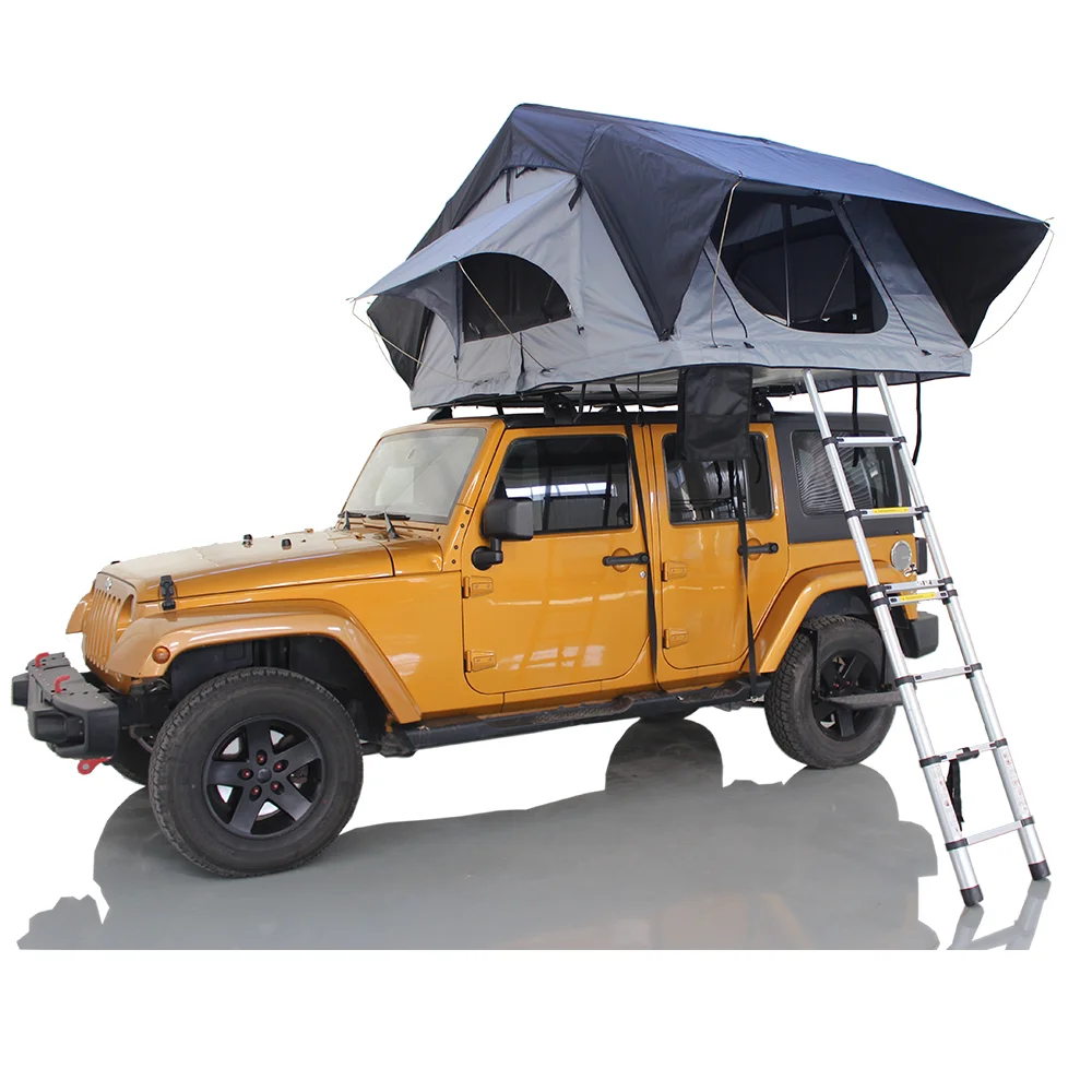 Diy and customization support Large space 4 people soft roof tent for q5 audi camping