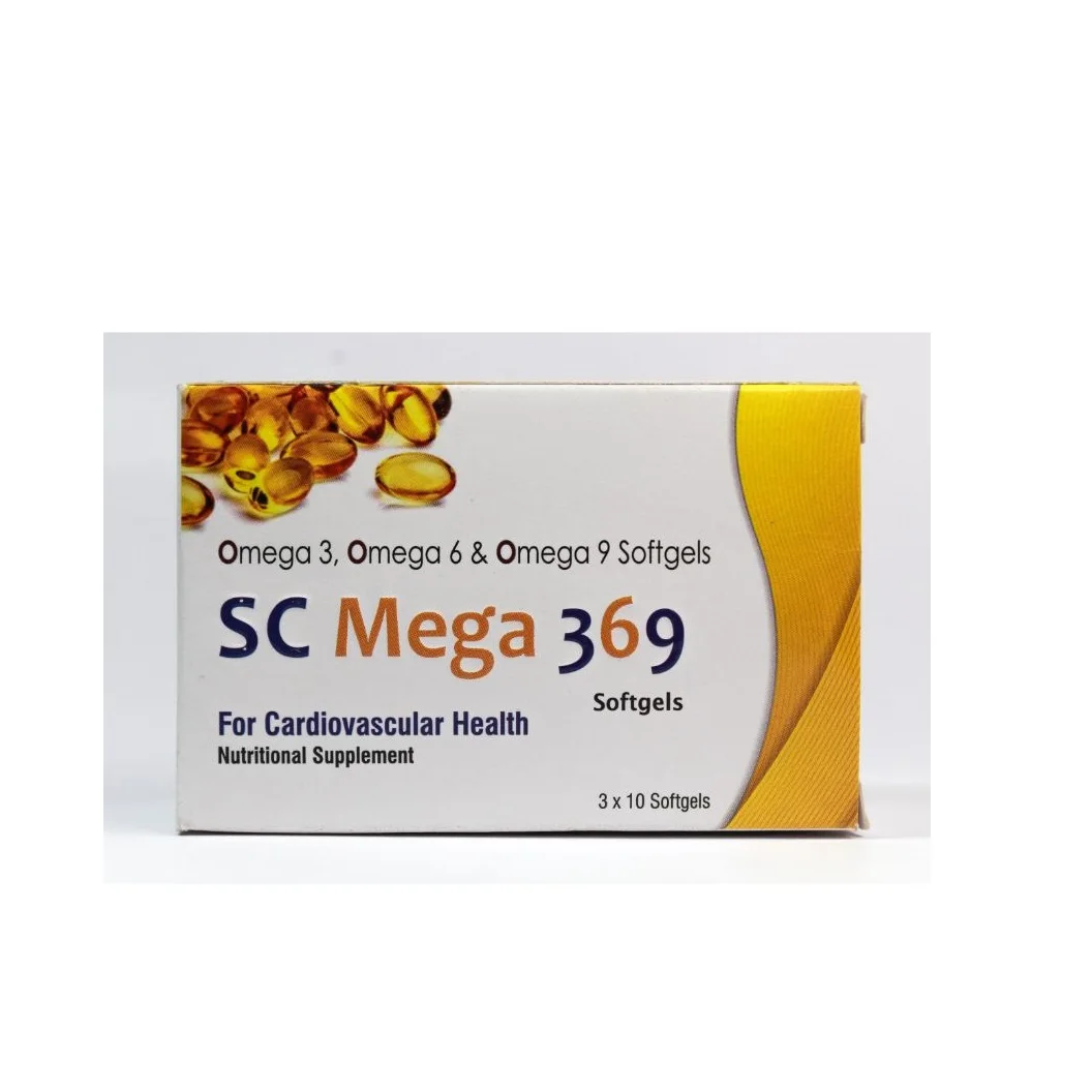 High Quality Omega Capsule Vitamins and Minerals Softgel Capsule at Wholesale Price for Export From Indian Manufacturer