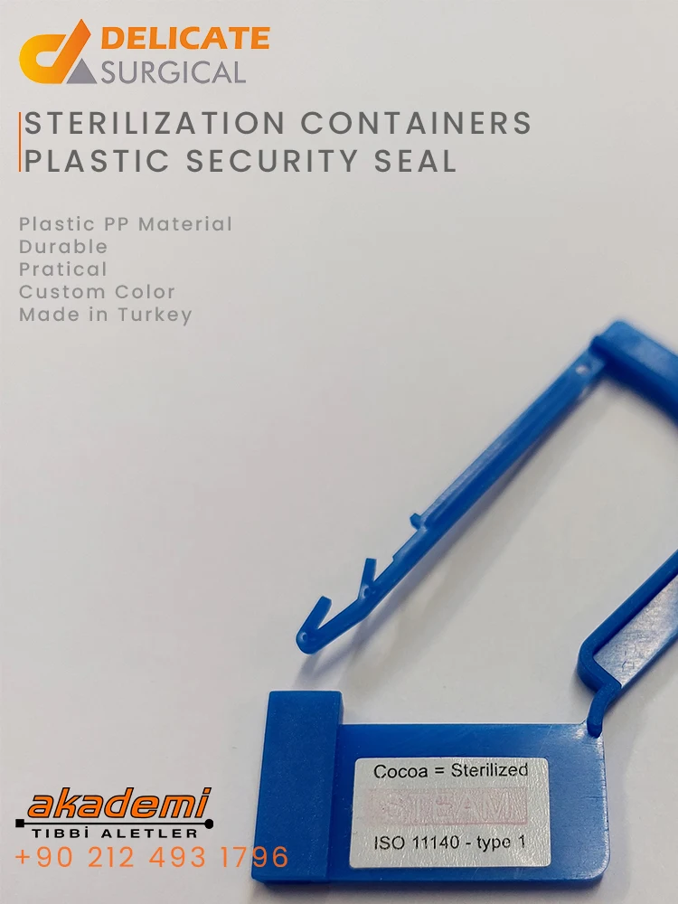 Sterilization Equipments PP Security Seal Rigit for Hospital Sale PP Plastic Medical Consumables Turkey Company