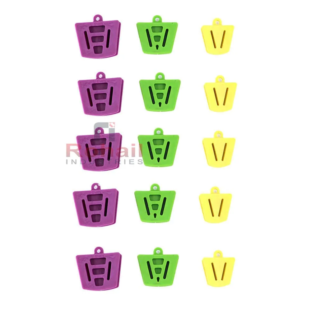 Dental Silicone Mouth Bite Block Rubber Mouth Opener Cheek Retractor Latex Free