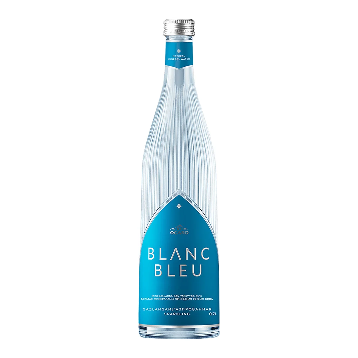Blanc Bleu sparkling 330ml environmentally friendly water for daily use sources of nutrients