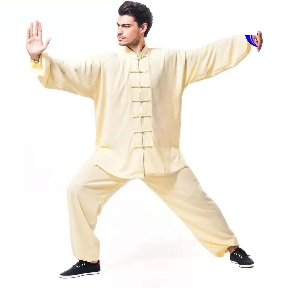 Martial Arts Black Kung Fu Uniform professional kung fu uniforms Soft Cotton kungfu uniform