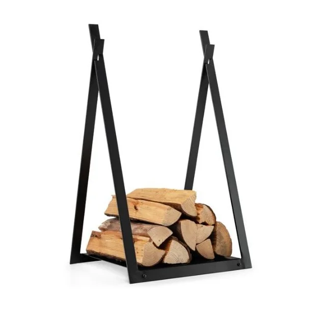 Firewood Log Rack Half Round for Wood Storage Curved Outdeoor Indoor Firewood Storage Racks Log Holder For Fireplace