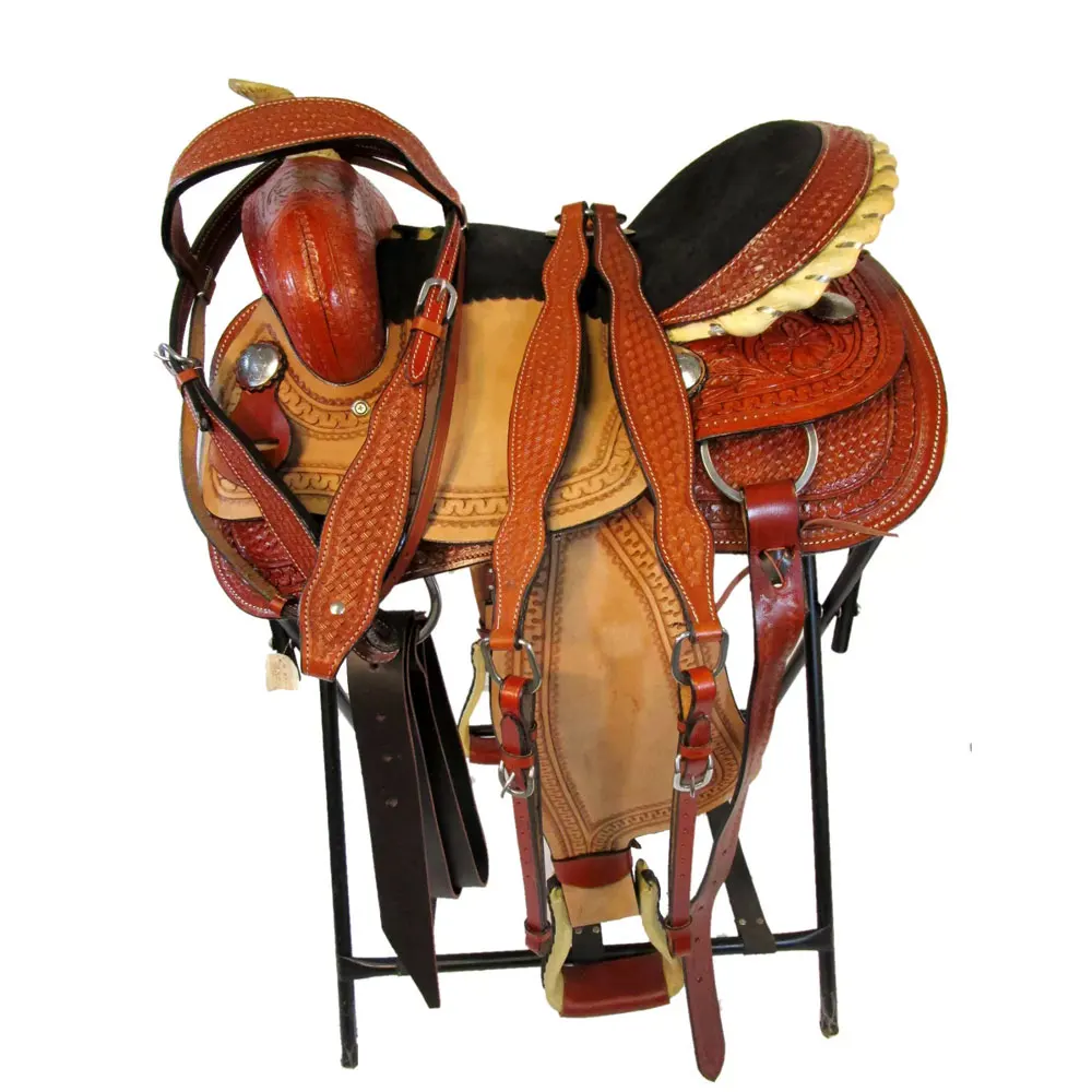Genuine Quality Horse Leather Saddles At Best Prices Available / Hot Selling High Quality Western Leather Saddles In Bulk