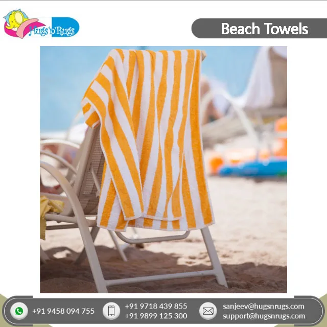 Indian Supplier Cotton Beach Towel Eco Friendly Towel 100% OEM Beach Towel at Factory Price
