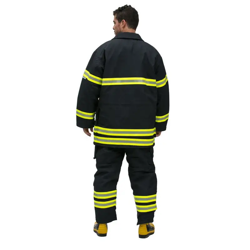 2024 New Arrival Firefighter Suits Fire Fighting Uniform Rescue Fire Fighter Clothing Made Pakistan USA Supplier OEM ODM